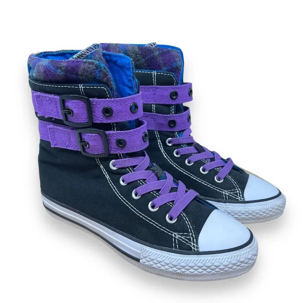 Converse Girls Chuck Taylor All Star Glendale High Top Sneaker 649977C Sz. 3